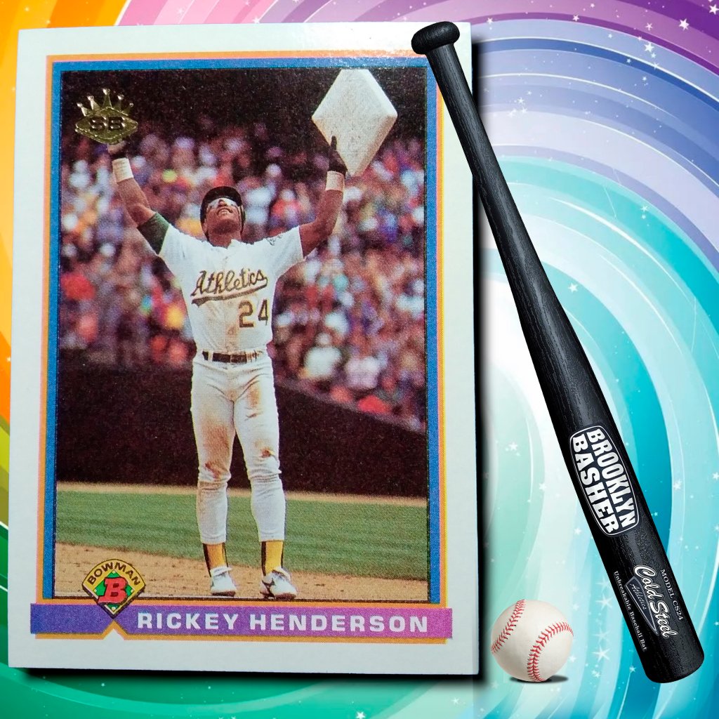 Baseball Card Rickey Henderson  692 Bowman